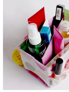 無紡布圓點(diǎn) 化妝品收納盒 折疊收納盒批發(fā) 桌面收納盒價格 廠家 圖片